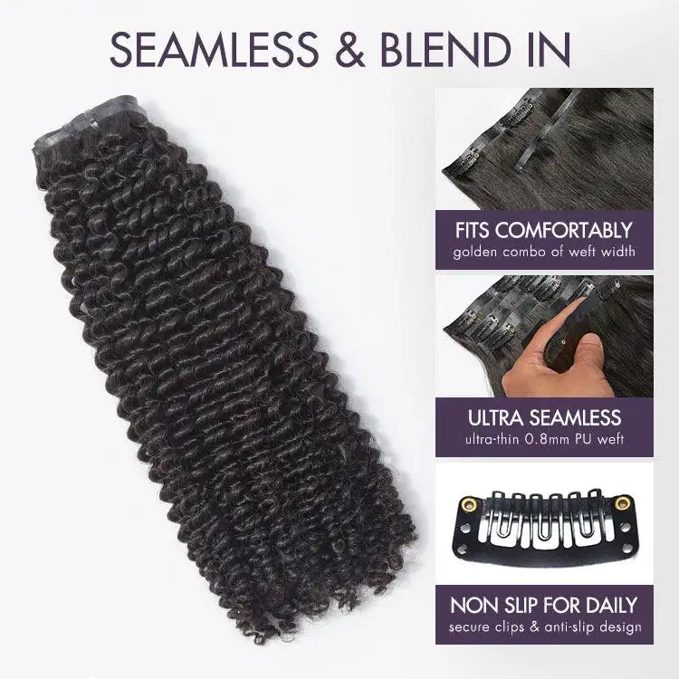 Curly Human Hair Wig | 10"-28"