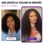 Curly Human Hair Wig | 10"-28"