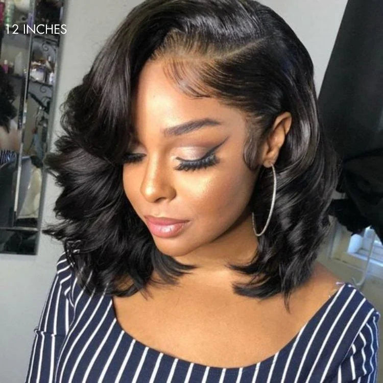 Glueless Body Wave 13X4 Frontal Human Hair Wig - Red | 10"-28"