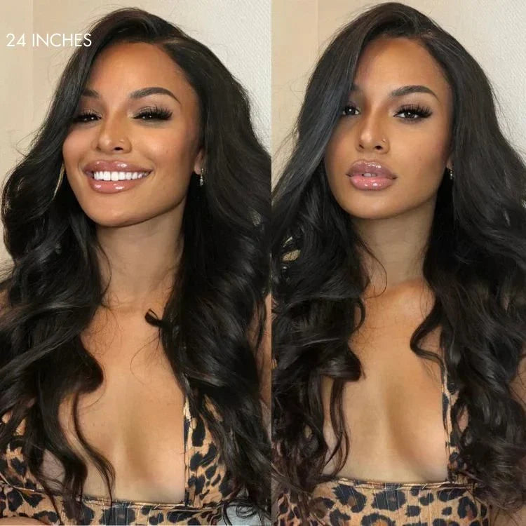 Glueless Body Wave 13X4 Frontal Human Hair Wig - Red | 10"-28"