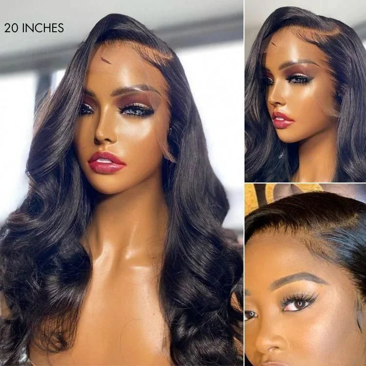 Glueless Body Wave 13X4 Frontal Human Hair Wig - Red | 10"-28"