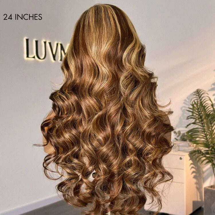 Glueless Body Wave 13X4 Frontal Human Hair Wig - Red | 10"-28"