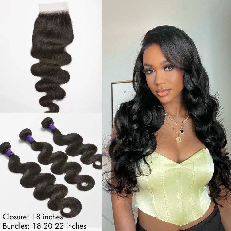 HD Lace Body Wave 100% Virgin Human Hair Bundles - Blonde | 12"-30"