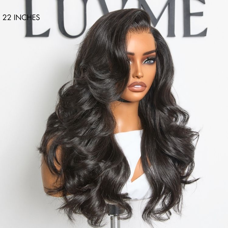 Glueless HD Lace Layered T-Part Lace Human Hair Wig - Red 180% Density | 10"-28"