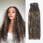 Curly Human Hair Wig - Highlight | 10"-28"