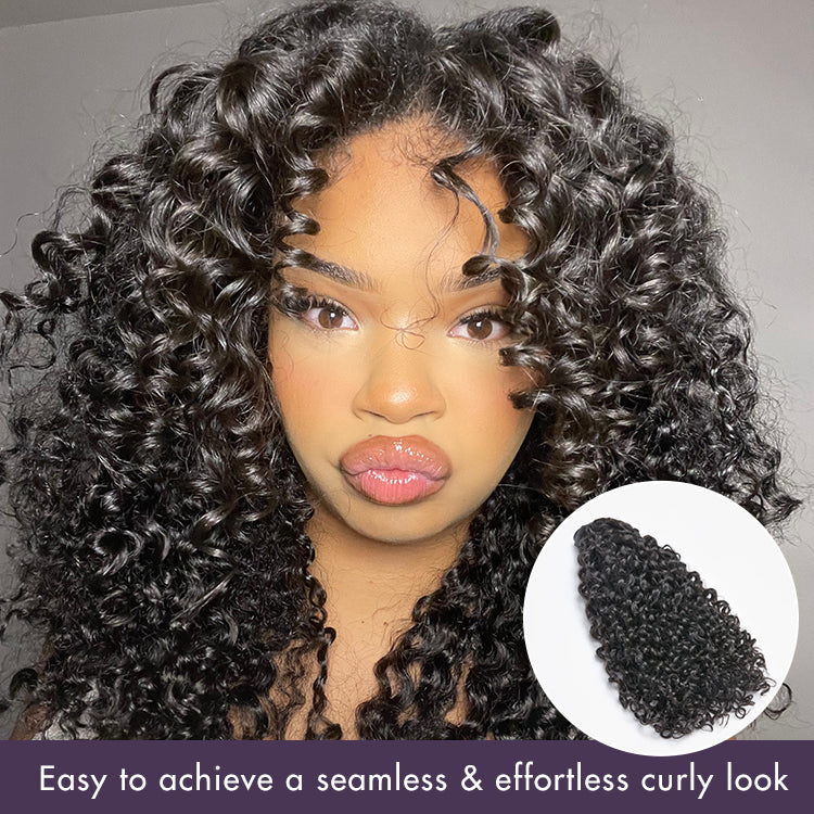 Kinky Straight Human Hair Wig | 10"-28"