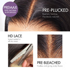 Glueless HD Lace Body Wave T-Part Lace Human Hair Wig 250% Density | 10"-28"