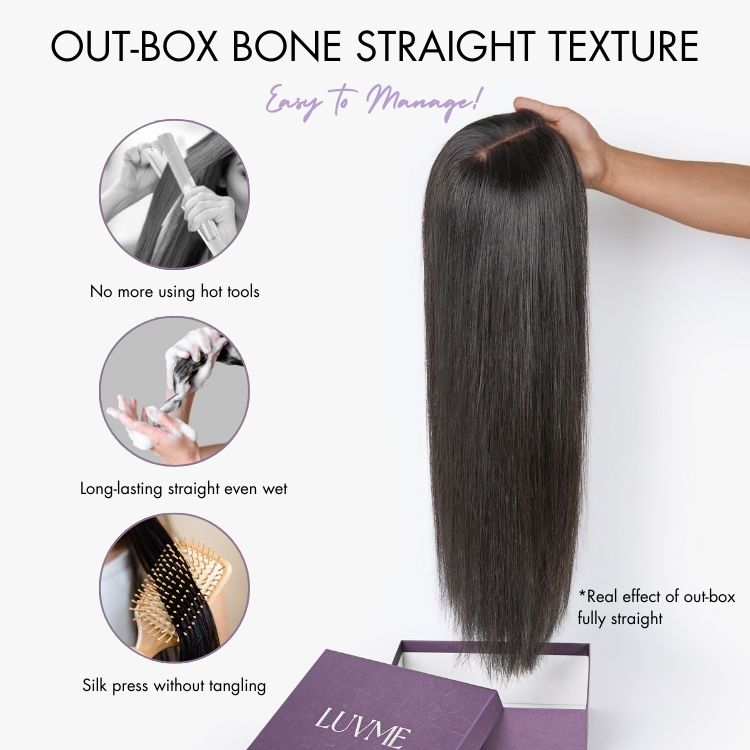 Glueless HD Lace Straight T-Part Lace Human Hair Wig 200% Density | 10"-28"