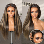 Glueless Straight T-Part Lace Human Hair Wig - Blonde Pre-Plucked | 10"-28"