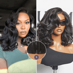 Glueless HD Lace Loose Wave T-Part Lace Human Hair Wig 200% Density | 10"-28"
