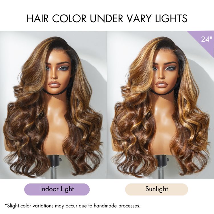 Glueless HD Lace Body Wave T-Part Lace Human Hair Wig | 10"-28"