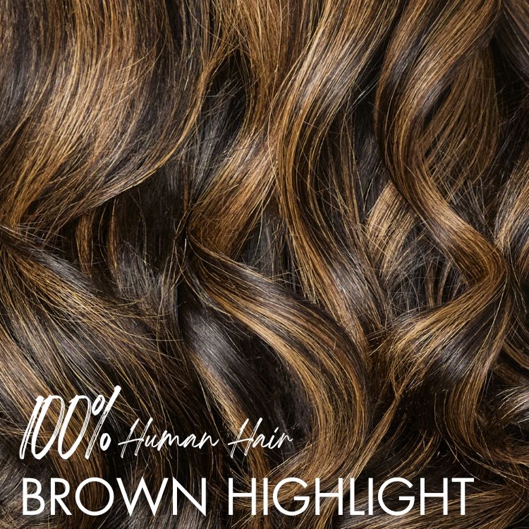 Glueless HD Lace Water Wave T-Part Lace Human Hair Wig - Highlight 200% Density | 10"-28"