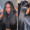 Kinky Straight Human Hair Wig | 10"-28"