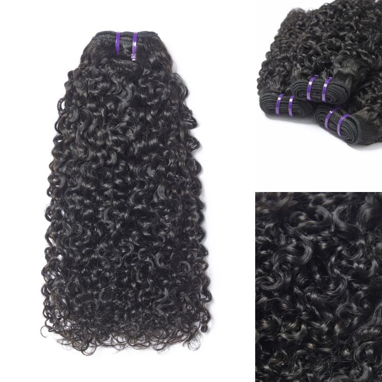 Curly 100% Virgin Human Hair Bundles | 12"-30"