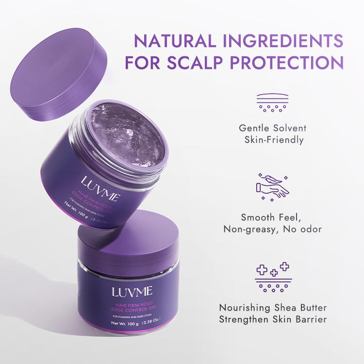 US Only | 1pc Edge Control Gel, 24h Long-Lasting Hold, for...