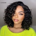 Glueless HD Lace Curly T-Part Lace Human Hair Wig | 10"-28"