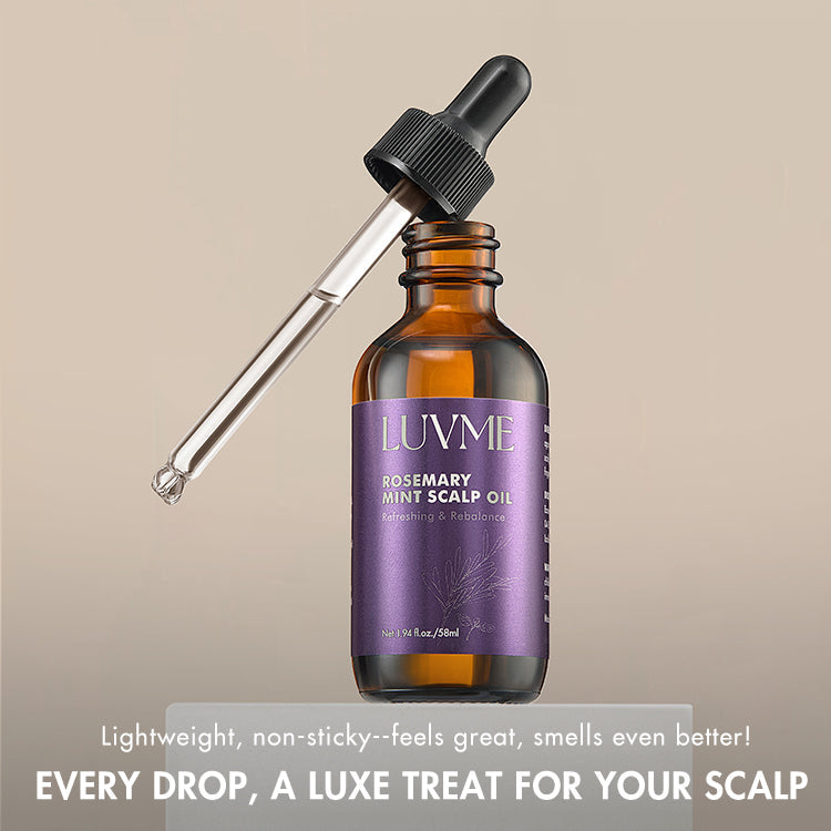 US Only | Luvme Rosemary Mint Scalp Oil, Scalp Care, Soothe &...