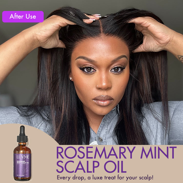 US Only | Luvme Rosemary Mint Scalp Oil, Scalp Care, Soothe &...