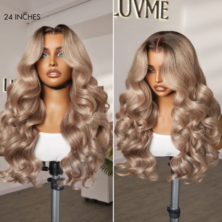 Glueless Loose Wave 5X5 Closure Human Hair Wig - Blonde | 10"-28"