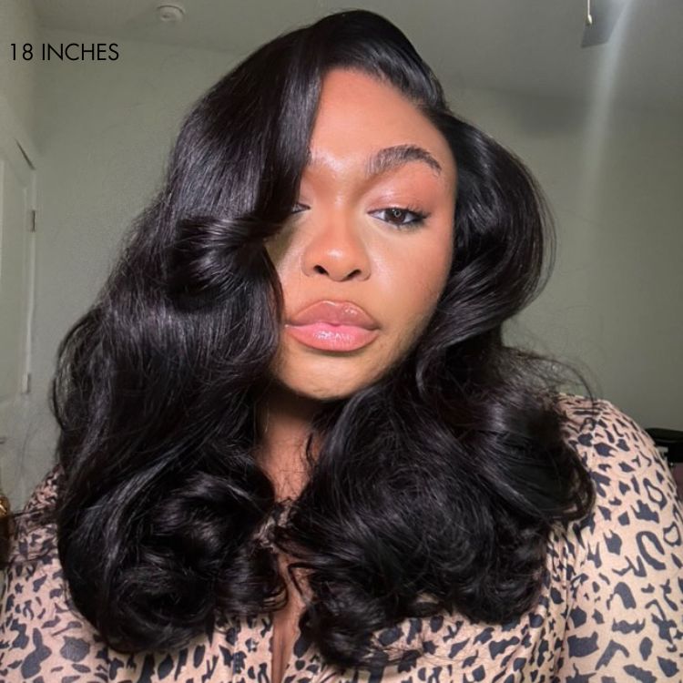 Glueless HD Lace Loose Wave T-Part Lace Human Hair Wig 200% Density | 10"-28"