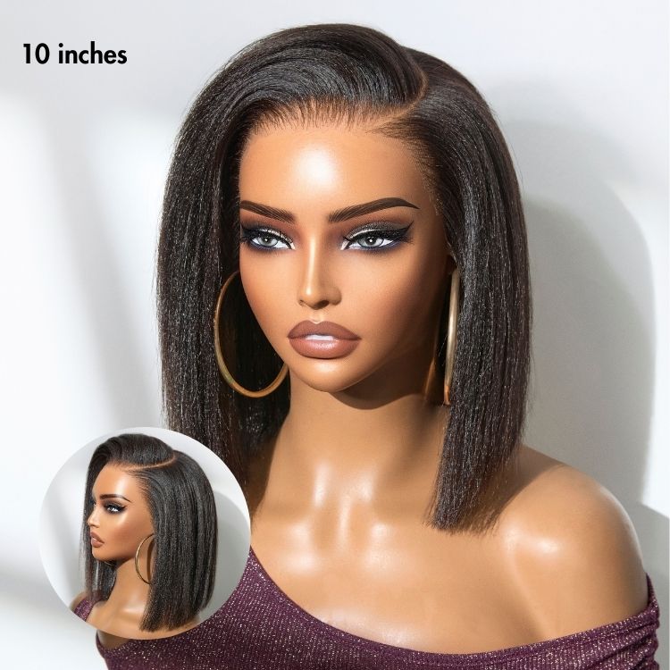 Glueless HD Lace Bob T-Part Lace Human Hair Wig | 8"-14"