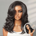 Glueless HD Lace Layered U-Part Human Hair Wig - Red | 8"-14"