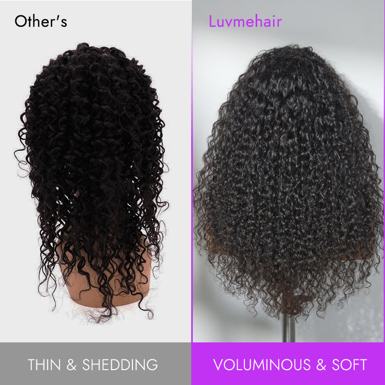 Glueless Water Wave Headband Human Hair Wig 180% Density | 10"-28"