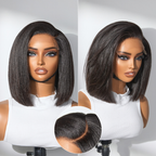 Glueless HD Lace Bob T-Part Lace Human Hair Wig | 8"-14"