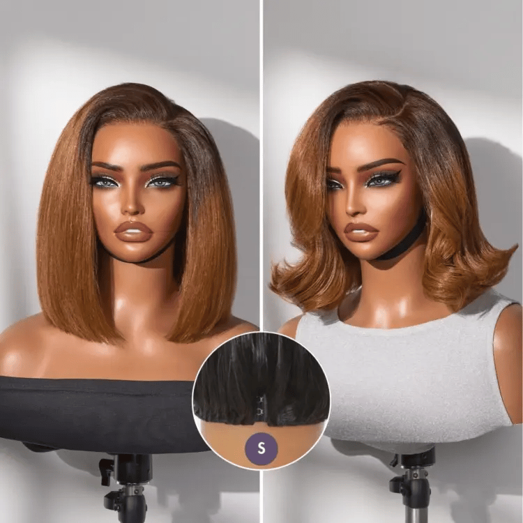Glueless HD Lace Bob T-Part Lace Human Hair Wig | 8"-14"