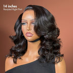 Glueless HD Lace Body Wave T-Part Lace Human Hair Wig - Blonde | 10"-28"