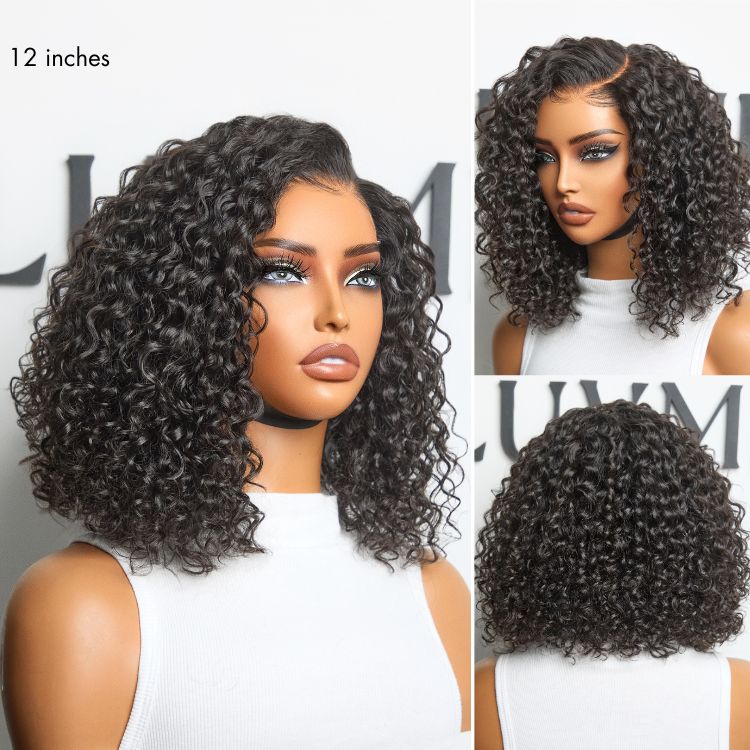 Glueless HD Lace Curly T-Part Lace Human Hair Wig | 10"-28"