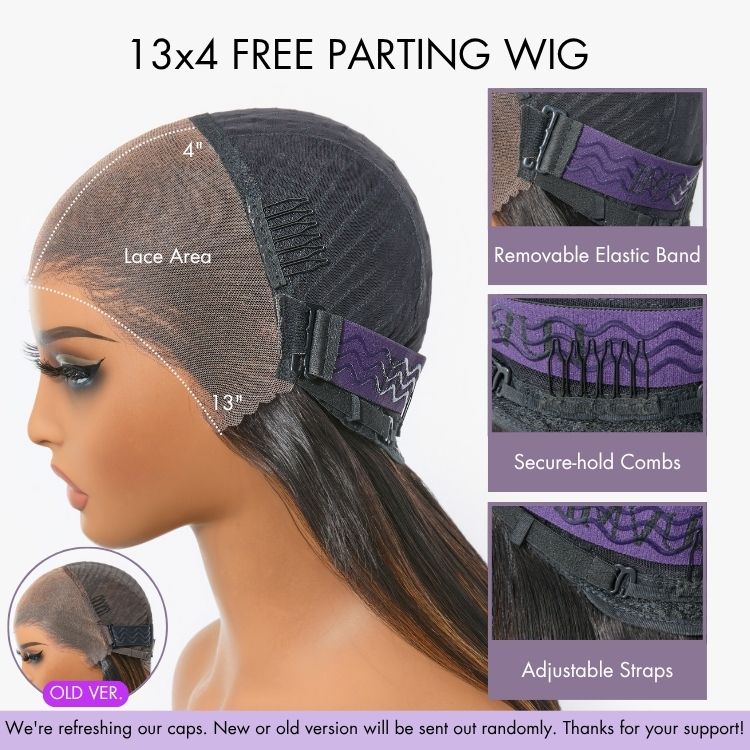 Glueless HD Lace Straight T-Part Lace Human Hair Wig - Blonde | 10"-28"