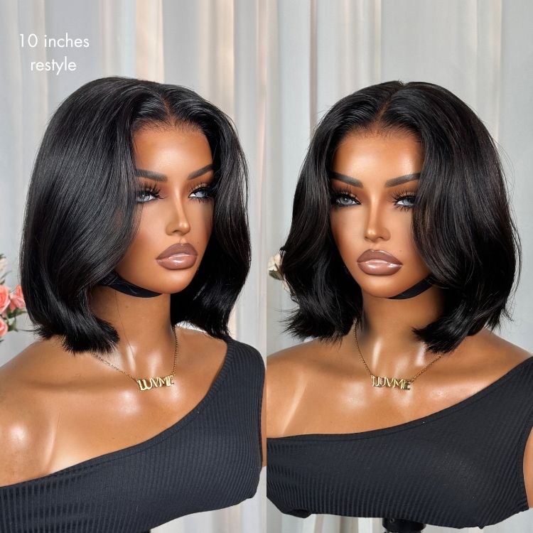 Glueless HD Lace Bob T-Part Lace Human Hair Wig | 8"-14"