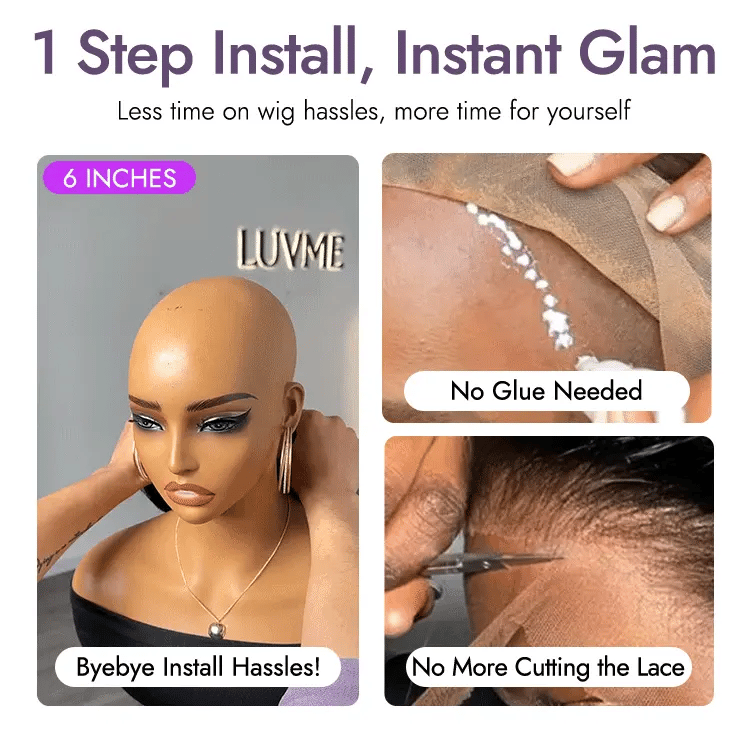 Glueless HD Lace Pixie T-Part Lace Human Hair Wig | 8"-14"