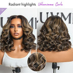 Glueless HD Lace Loose Wave T-Part Lace Human Hair Wig - Highlight | 10"-28"