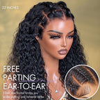 Glueless Curly U-Part Human Hair Wig - Brown 250% Density | 10"-28"