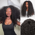 Glueless Curly Human Hair Wig 180% Density | 10"-28"