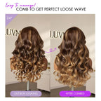 Glueless HD Lace Loose Wave T-Part Lace Human Hair Wig with Bangs 180% Density | 10"-28"