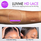 Glueless HD Lace Straight T-Part Lace Human Hair Wig - Blonde | 10"-28"