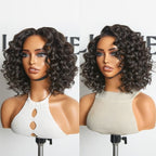 Glueless Loose Wave T-Part Lace Human Hair Wig | 8"-14"