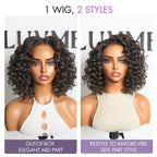 Glueless Loose Wave T-Part Lace Human Hair Wig | 8"-14"