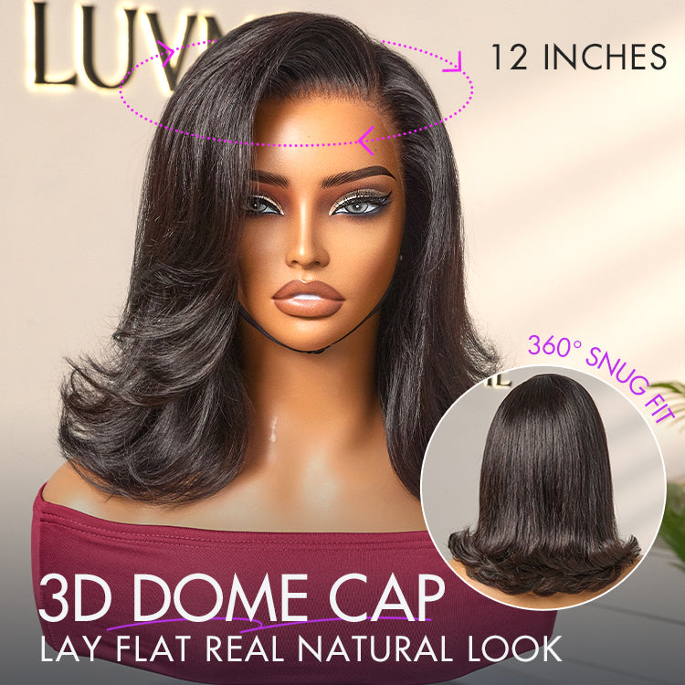 Glueless Bob 13X4 Frontal Human Hair Wig | 8"-14"