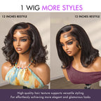Glueless Bob 13X4 Frontal Human Hair Wig | 8"-14"
