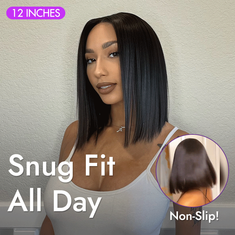 Glueless HD Lace Bob T-Part Lace Human Hair Wig | 8"-14"