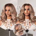 Glueless Loose Wave 5X5 Closure Human Hair Wig - Blonde | 10"-28"