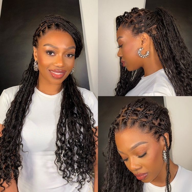 Braided Human Hair Wig | 10"-28"