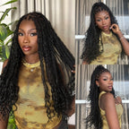 Braided Human Hair Wig | 10"-28"