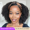 Glueless Curly Human Hair Wig | 10"-28"