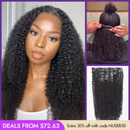 Curly Human Hair Wig | 10"-28"