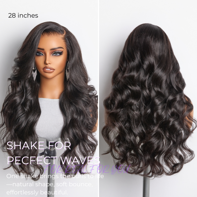 Glueless HD Lace Loose Wave T-Part Lace Human Hair Wig 200% Density | 10"-28"